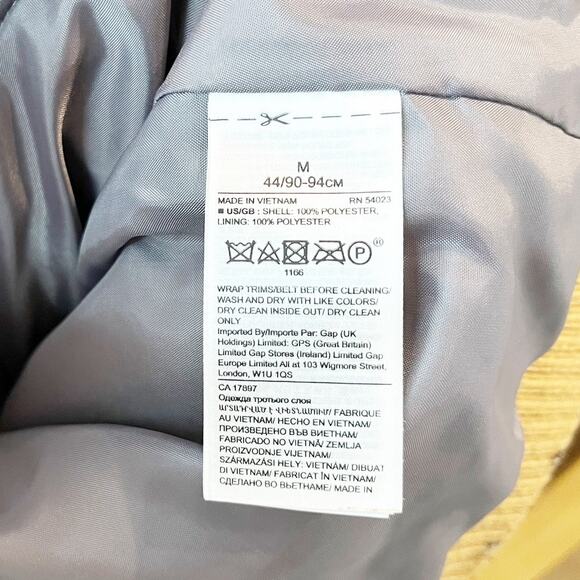 Banana Republic Full Zip Faux Fur Bomber Jacket Camel Brown Medium - Picture 6 of 6